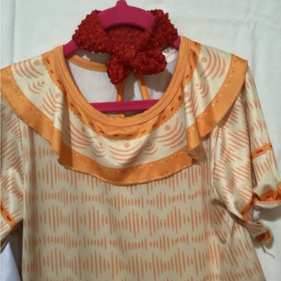 Encanto Louisa and Dolores Costume Kids Dress Set with accessories - Picture 3 of 7